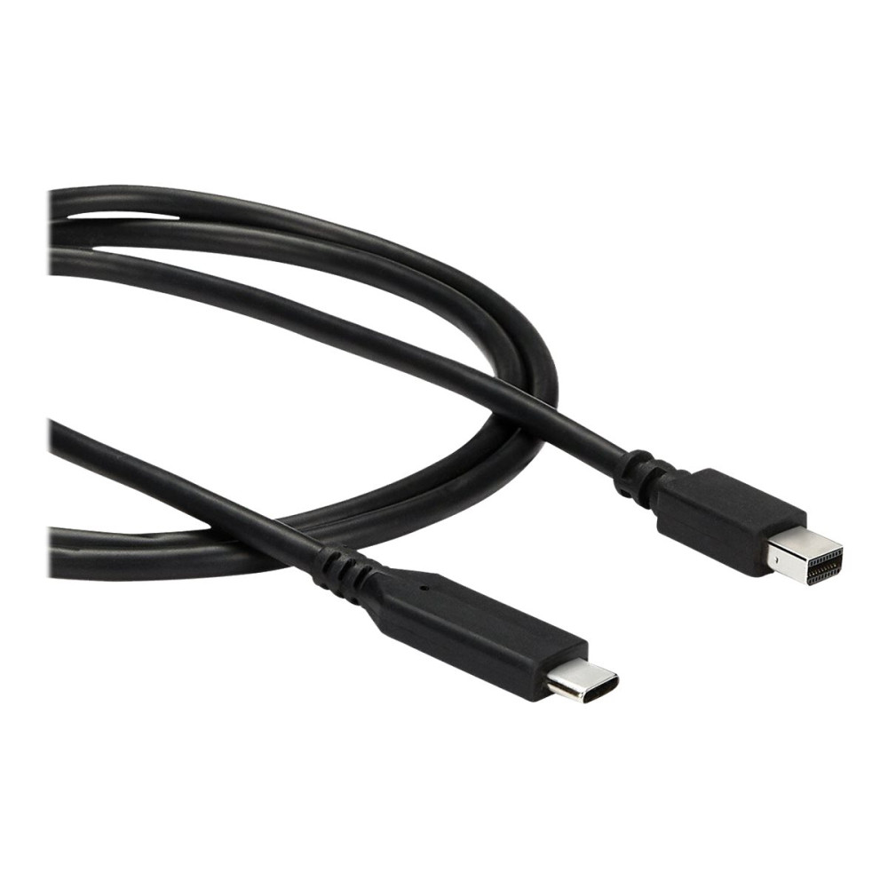 StarTech CDP2MDPMM1MB 3.3 FT (1M) USB-C TO MINI DISPLAYPORT CABLE - 4K 60HZ - BLACK - Image 4
