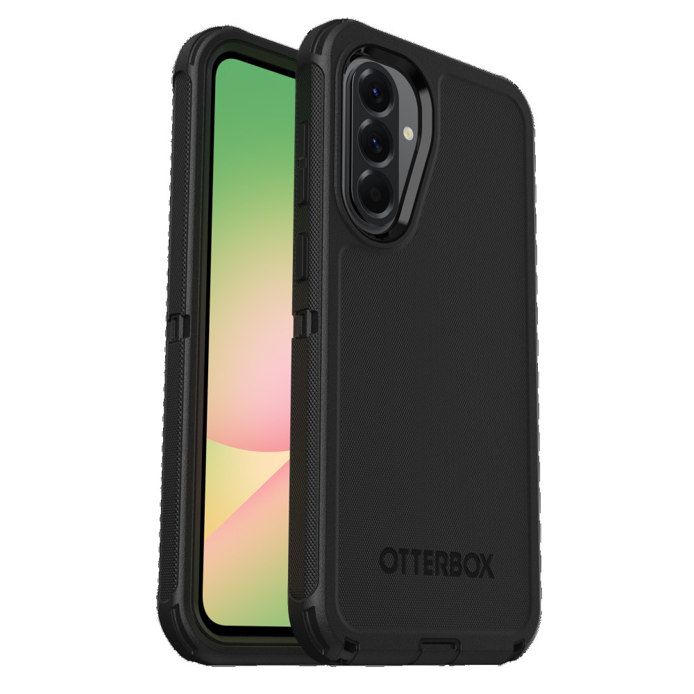 Otterbox 77-97788 Defender Samsung Galaxy A56 5G (6.7') Case Black - , DROP+ 7X Military Standard, Multi-Layer, Port Covers, 7 Years Warranty - Image 1