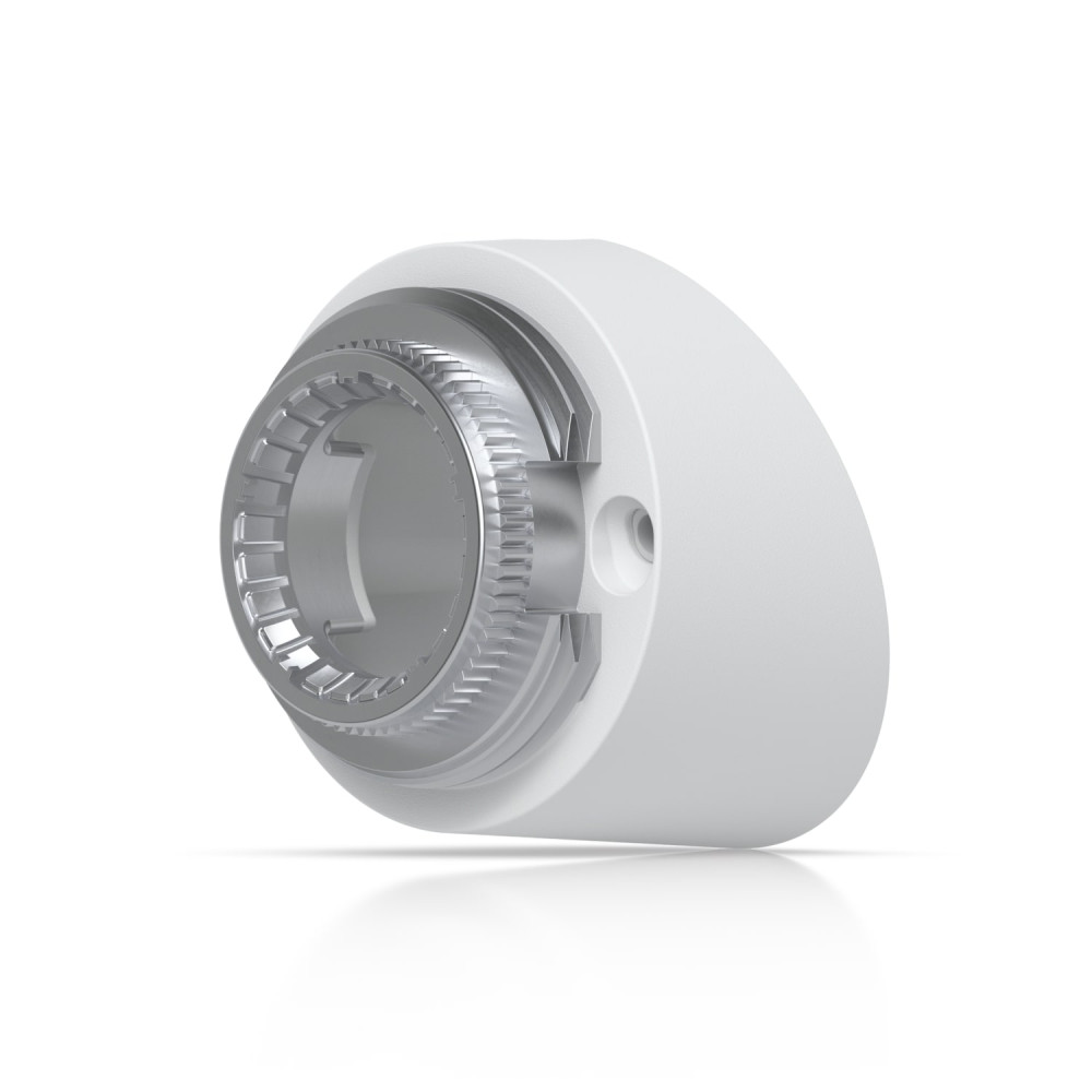 Ubiquiti UACC-BULLET-AB-W Bullet Camera Angled Base, Mounting Accessory Enhances Tilt Angle by 22°, Achieve Unrestricted Viewing Angle, White - Image 1