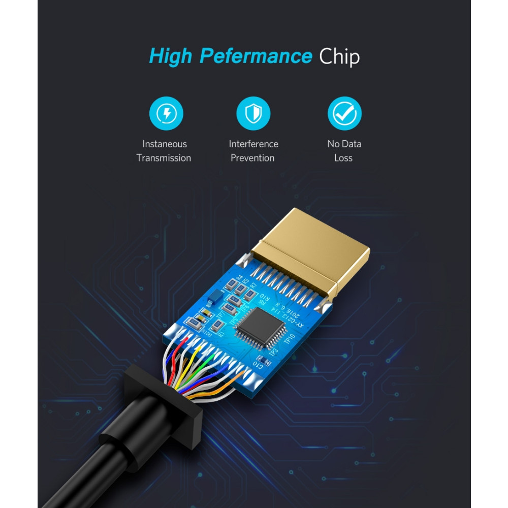 UGREEN 6957303843602 40360 mini DP male to HDMI female converter cable Black - Image 9