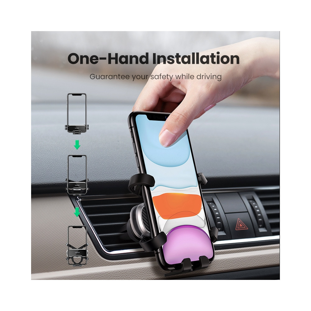 UGREEN 6957303885398 80539 Gravity Car Air Vent Mount - Image 2