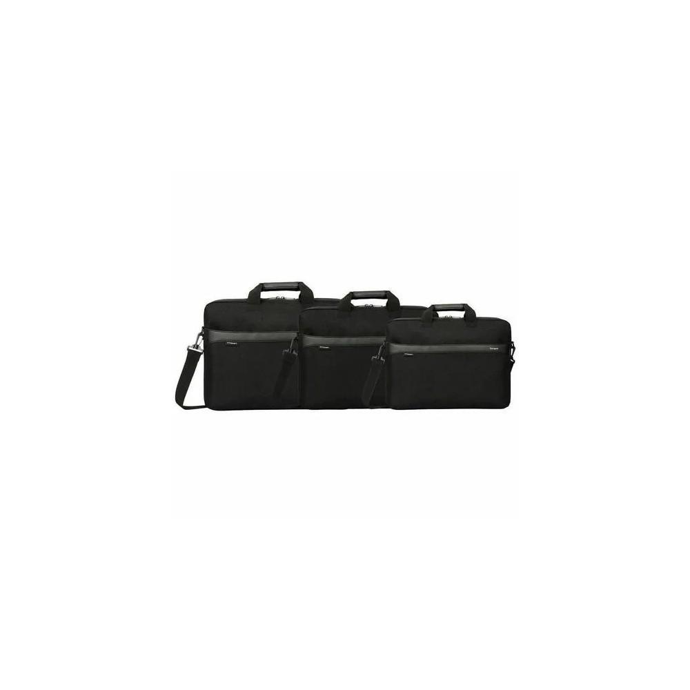 Targus TBS576GL 13-14" GEOLITE ECOSMART SLIM LAPTOP BRIEFCASE - BLACK - Image 8
