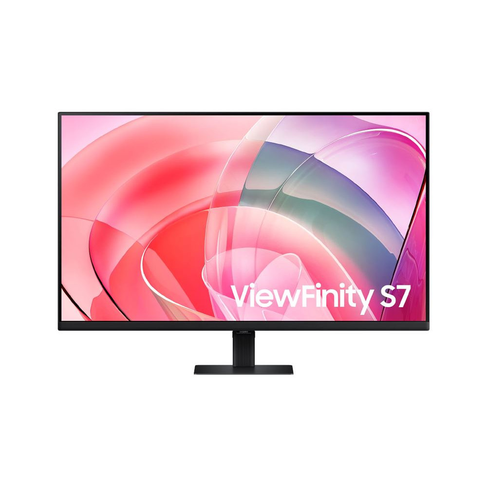 Samsung LS27D700EAEXXY ViewFinity S7 27' 4K UHD IPS Monitor 3840x2160 16:9 5ms PiP HDR10 DP HDMI USB-A Tilt VESA Eye Saver Mode Flicker Free Black 3YR WTY - Image 1