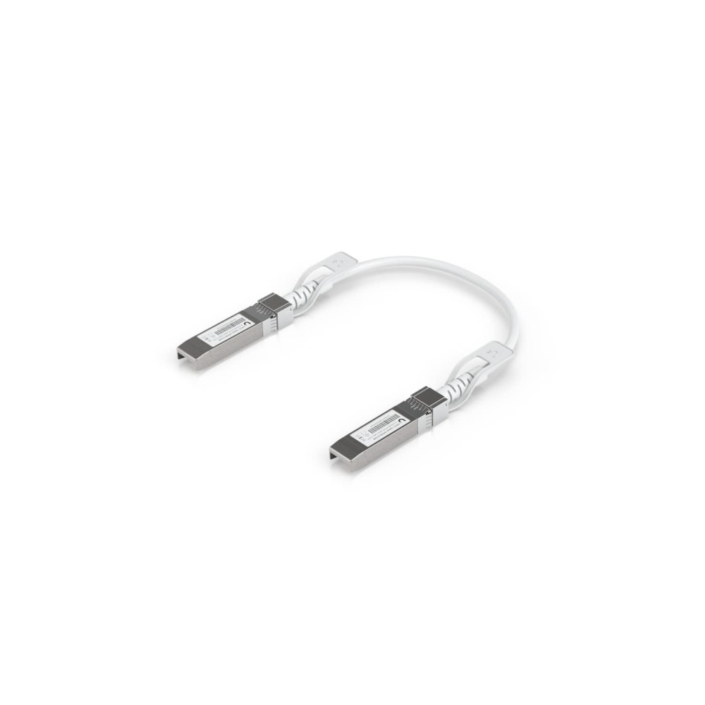 Ubiquiti UACC-UPLINK-SFP28-0.3M Uplink Cable, Direct Attach Cable,0.3M, Auto Link Optimization, Seamless 1G SFP, 10G SFP+, 25G SFP28 Interconnects Between UniFi Devices. - Image 1