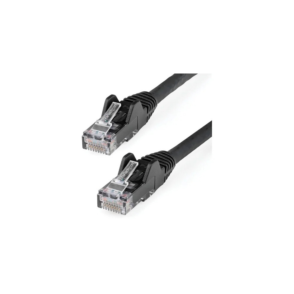 StarTech N6LPATCH10MBK 10M BLACK CAT6 UTP SNAGLESS PATCH CABLE - LSZH - Image 1