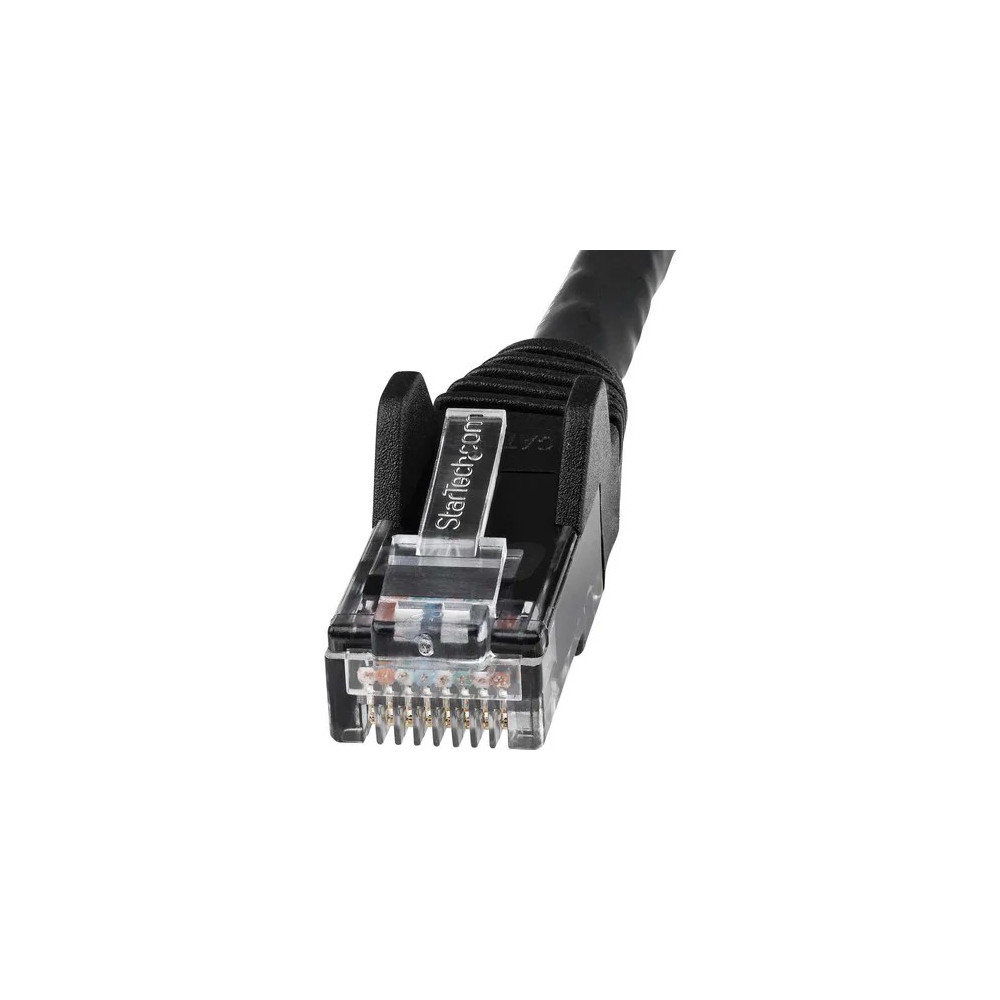 StarTech N6LPATCH10MBK 10M BLACK CAT6 UTP SNAGLESS PATCH CABLE - LSZH - Image 2