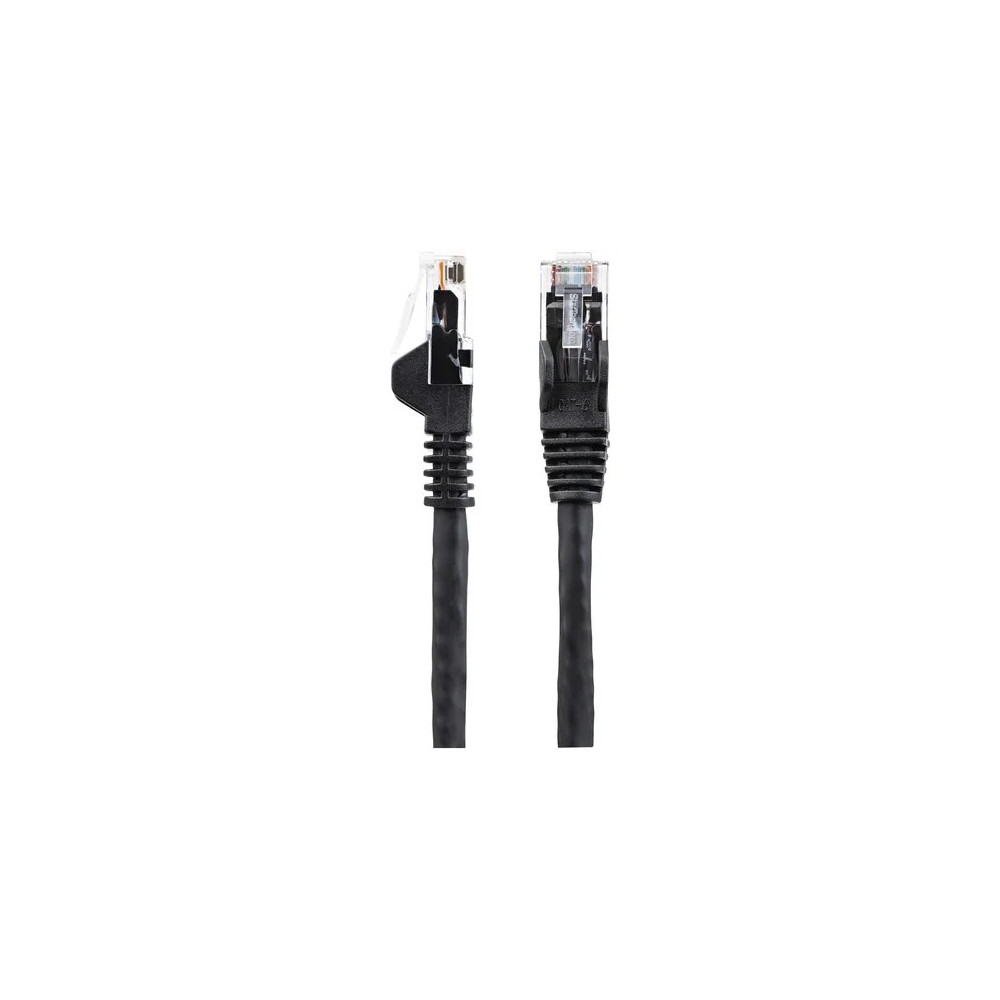 StarTech N6LPATCH10MBK 10M BLACK CAT6 UTP SNAGLESS PATCH CABLE - LSZH - Image 3