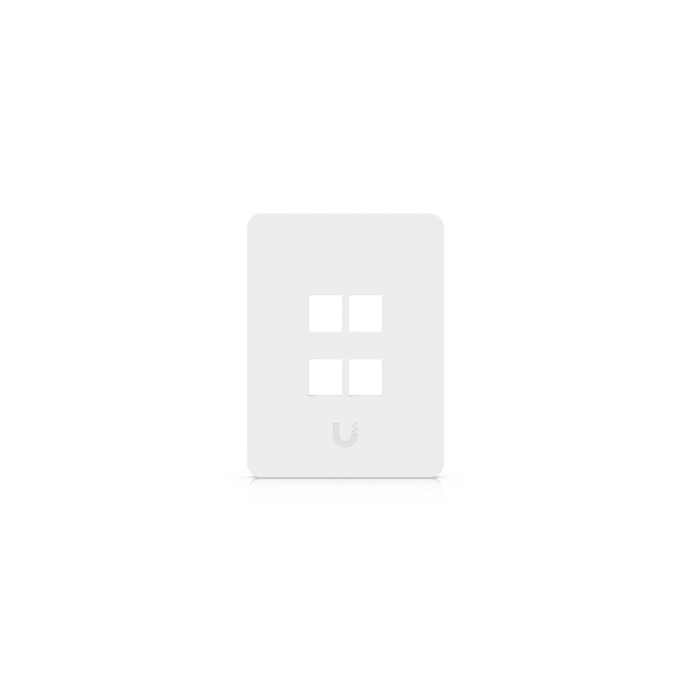Ubiquiti UACC-WP-KEYSTONE-V-4P Universal Paintable Keystone Wall Plate, 4-Pack, Universal Keystone Wall Plate, Paintable Cover For Clean, Customizable Finish. - Image 1