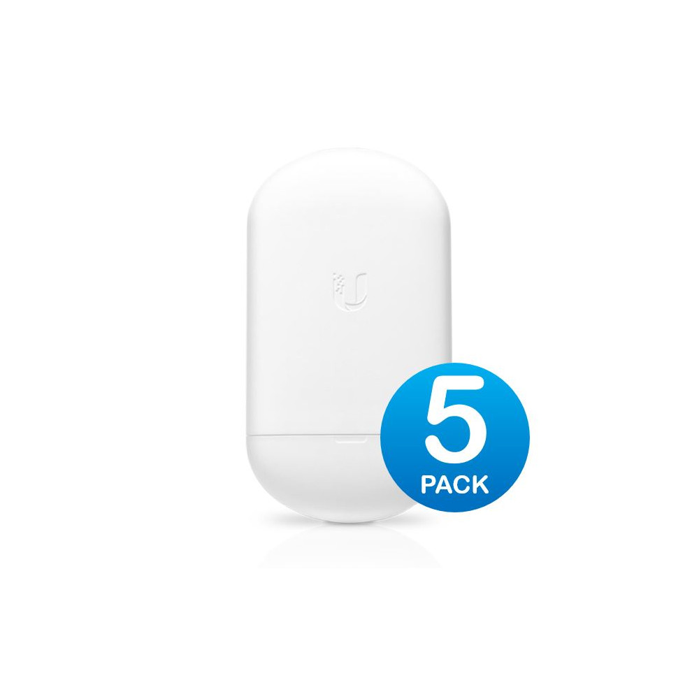 Ubiquiti LOCO5AC-5 NanoStationAC - 5GHz airMax AC Radio - 5 Pack，450+ Mbps Throughput, - Image 1