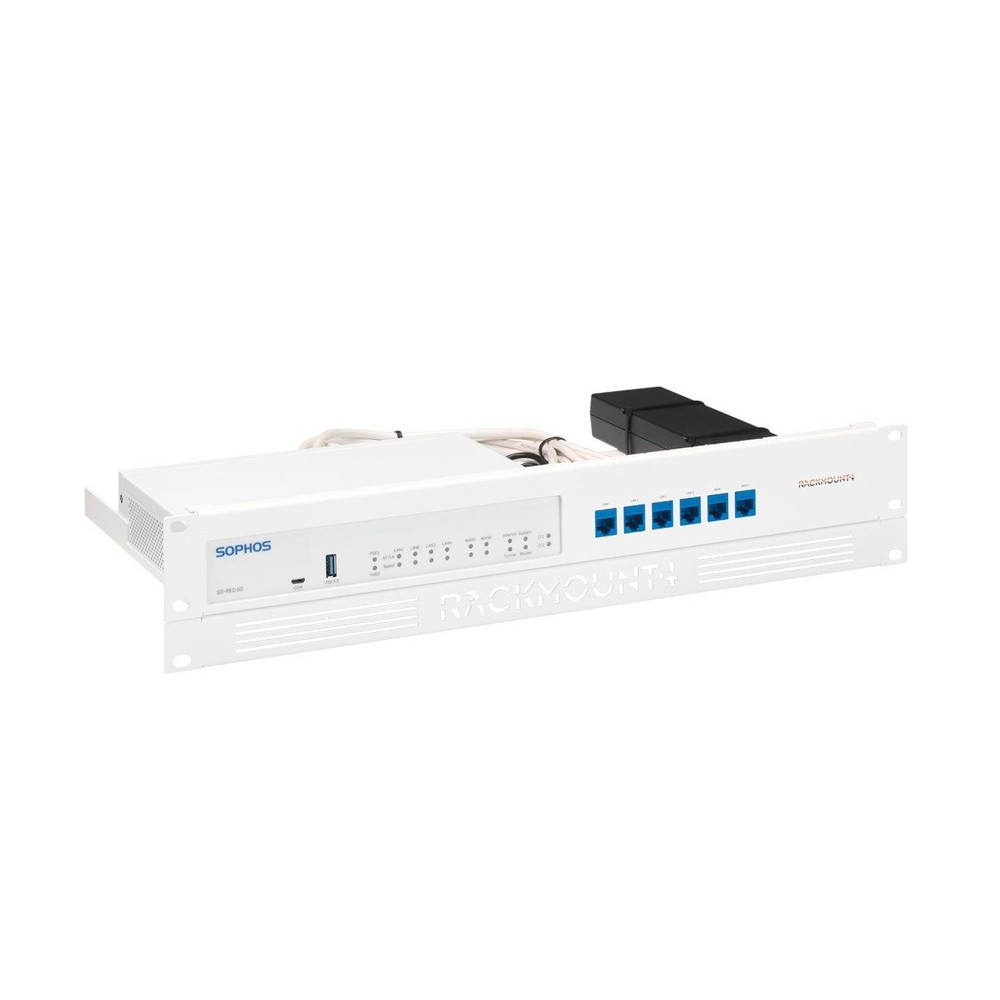 Rackmount.IT RM-SR-T10 Rack Mount Kit for Sophos RED 20 / RED 60, 1.3U / 2U - Image 1