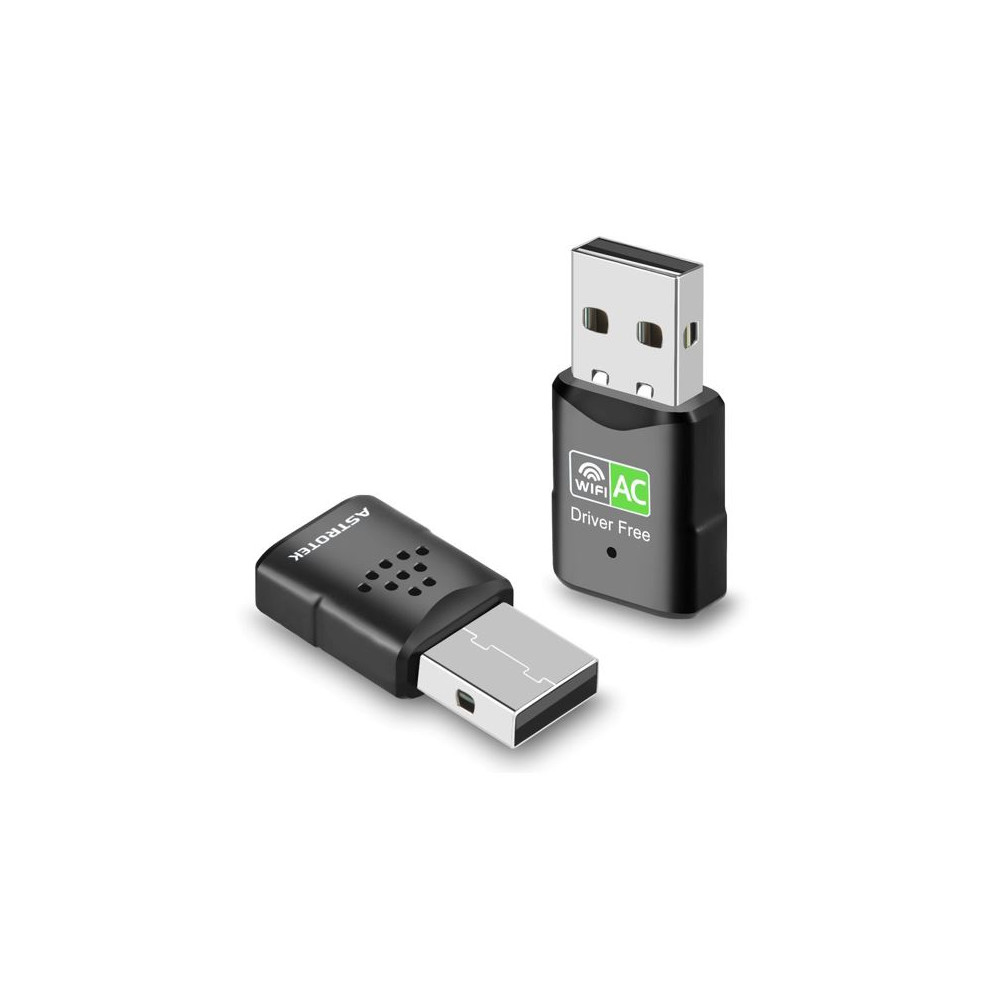 Astrotek NWAT-UWAC600 AC600 mini Wireless USB Adapter Nano Dual Band WiFi External LAN Network Adaptor for PC MAC Desktop Notebook TV - Image 1