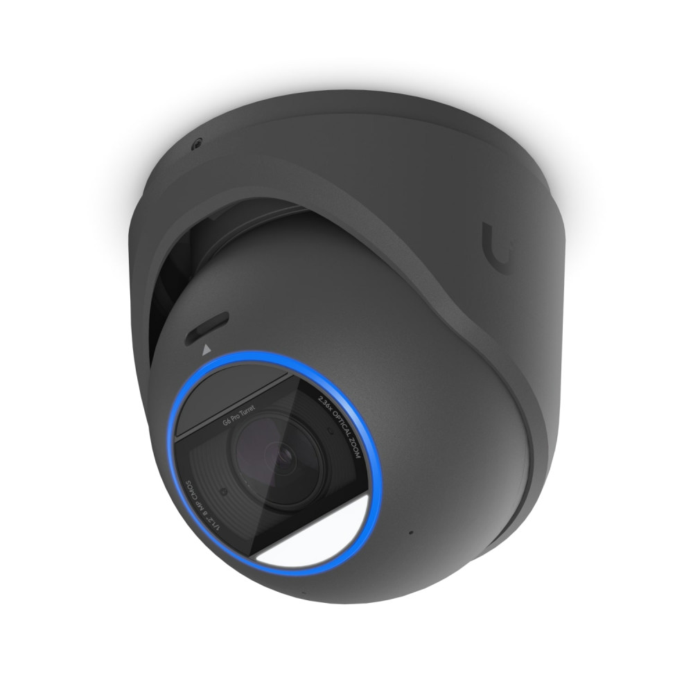 Ubiquiti UVC-G6-PRO-TURRET-B UniFi PROTECT G6 PRO TURRET CAMERA, IR(40M), 4K(8MP), 30FPS, IP66, BLACK, 1YR - Image 1