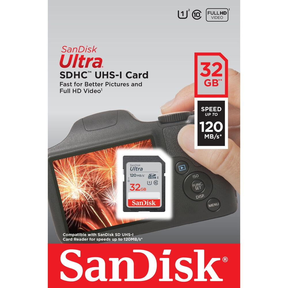 Sandisk SDSDUN4-032G-GN6IN SDHC Ultra UHS-I Class 10 , U1, 120mb/s read &10mb/s write - Image 4