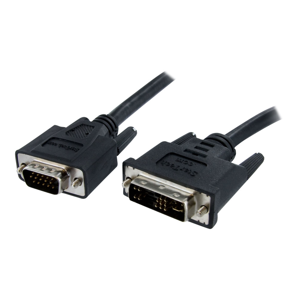 StarTech DVIVGAMM1M 1M DVI TO VGA DISPLAY MONITOR CABLE M/M - DVI TO VGA (15 PIN) - Image 3