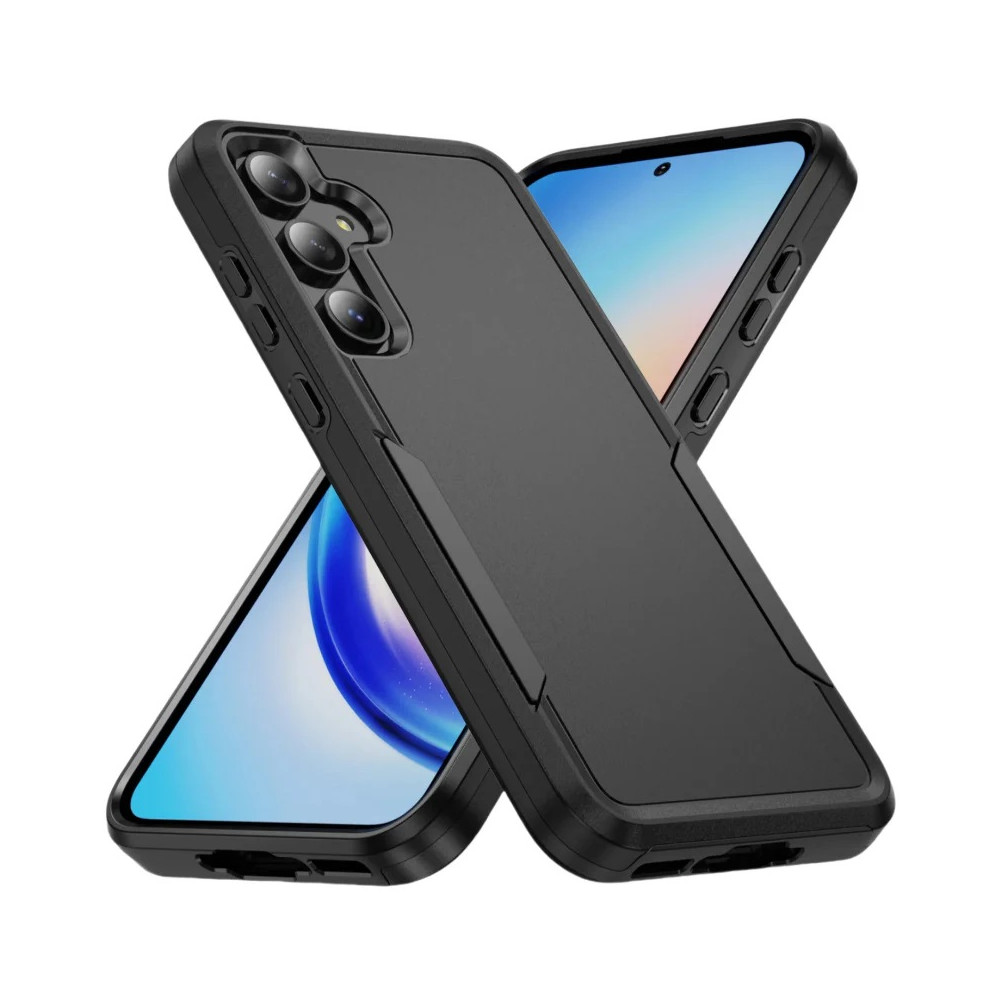 USP CBALCS25FE Rugged Samsung Galaxy S25 FE (6.7') Armor Light Case Black - Drop Resistant, Scratch Resistant, Raised Edges, 5 Years Warranty - Image 1