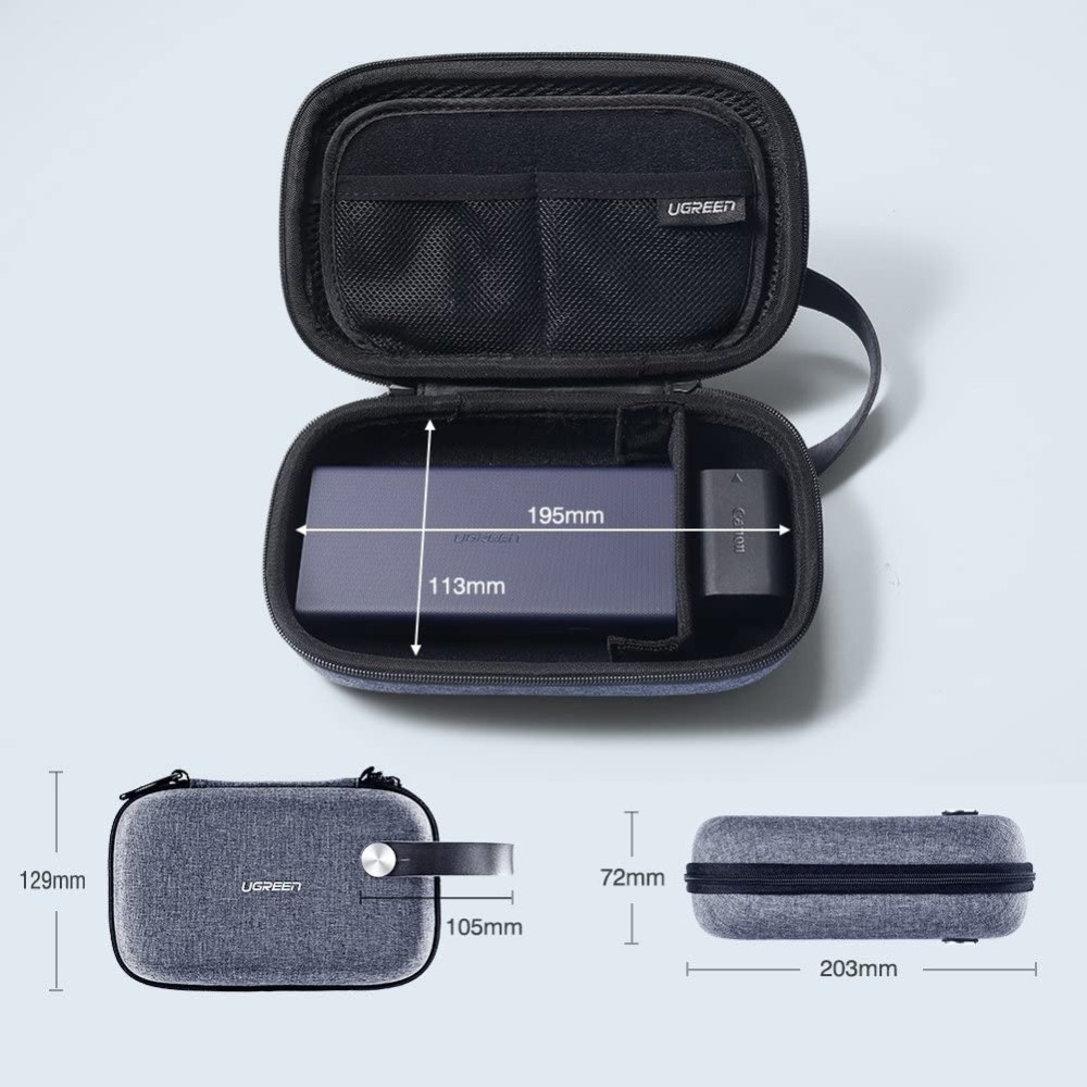 UGREEN 6957303859030 50903 Travel Case Gadget Bag, Portable Electronics Accessories Organizer - Image 2