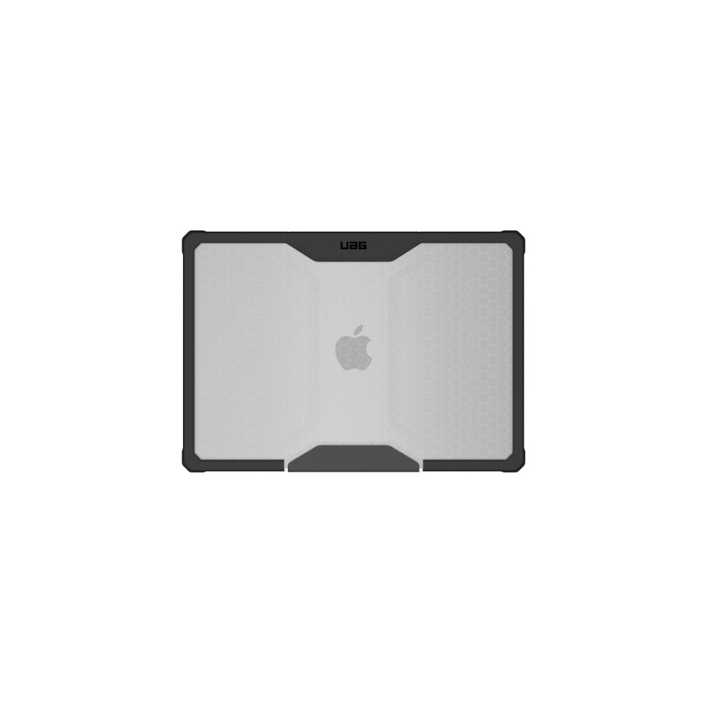 UAG 134414114340 Plyo Apple MacBook Air (15') (M5/M4/M3/M2) Rugged Case - Ice/Black , DROP+ Military Standard, Armor Shell, 10 Years Warranty - Image 1