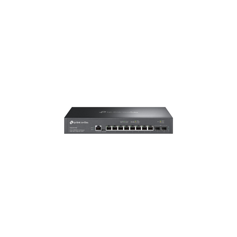 TP-LINK SG3210X-M2 OMADA 8-PORT MANAGED 2.5G RACK SWITCH, 2.5G(8), 10G SPF+(2), 5YR - Image 1