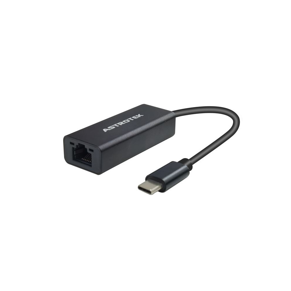 Astrotek AT-USBCRJ45-MF USB-C to RJ45 Gigabit LAN Network Ethernet Adapter 15cm Cable Male to Female for HP Lenovo Asus iPad Pro Macbook Air MS Surface Dell XPS - Image 1