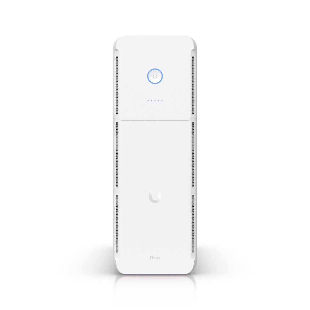 Ubiquiti UPS-TOWER UniFi UPS Tower, UniFi 1kVA Uninterruptible Power Supply,10 outlets, Swappable Battery, 108Wh, (300W) Runtime 7 minutes, UniFi Alarm Ready - Image 1