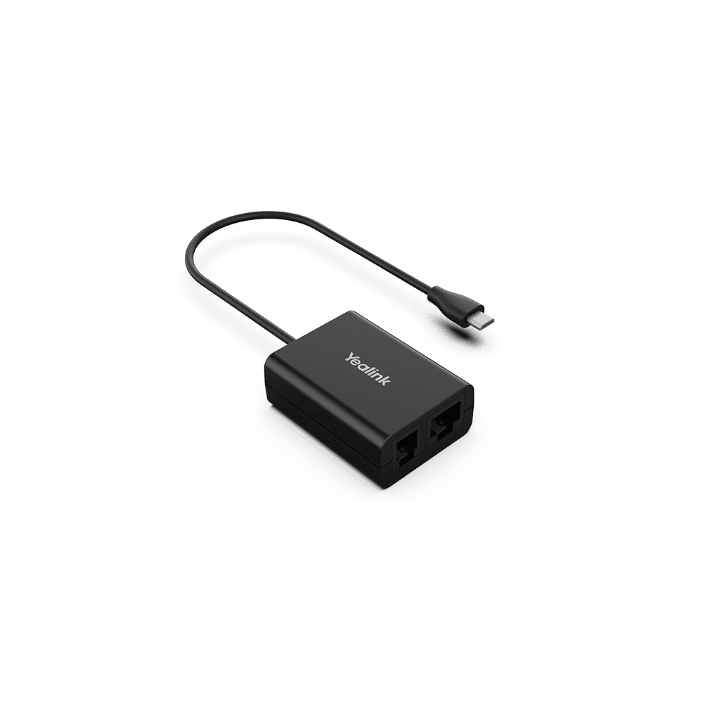 Yealink EHS60 WH6X DECT, Wireless Headset Adapter for WH6x headsets, USB, Plug And Play - Image 1