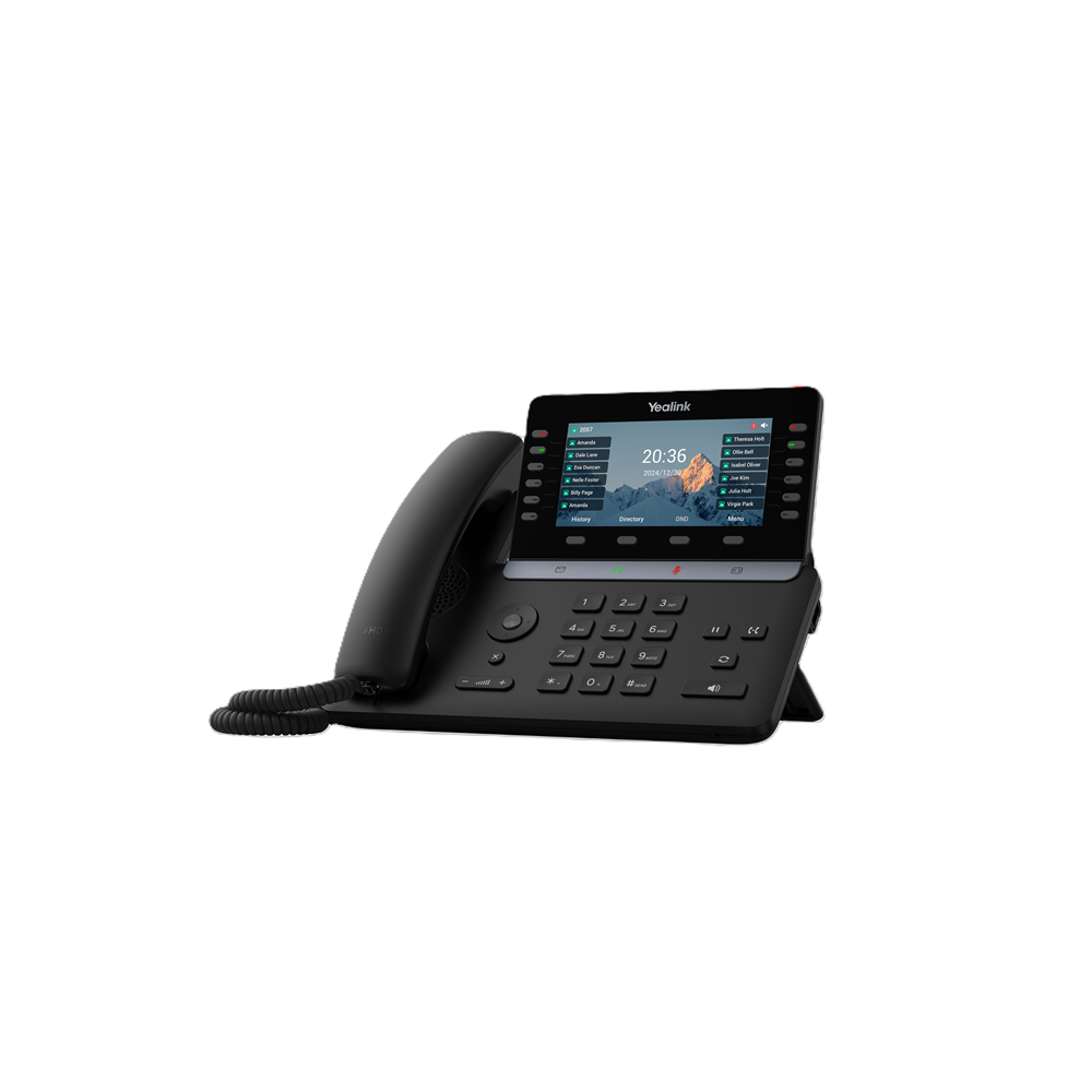 Yealink SIP-T85W (SBC READY) IP Phone, 5.5' Color Display, 16 SIP Accounts, HD Voice, Bluetooth 5.0, Wi-Fi 6, Dual USB, PoE, Linux 6.1 - Image 1