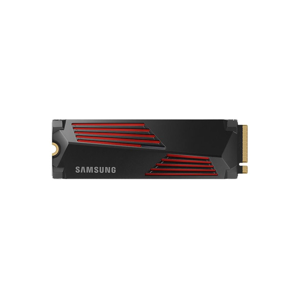 Samsung MZ-V9P4T0CW 990 Pro 4TB with Heatsink Gen4 NVMe SSD 7450MB/s 6900MB/s R/W 1600K/1550K IOPS 2400TBW 1.5M Hrs MTBF for PS5 5yrs Wty - Image 1
