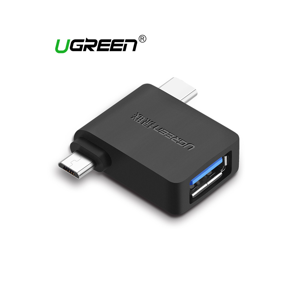 UGREEN 6957303834532 30453 Micro USB+ USB-C to USB 3.0 Adapter - Image 1