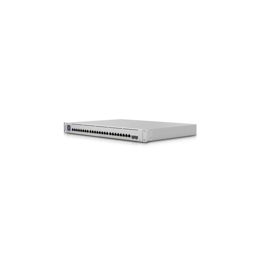 Ubiquiti USW-ENTERPRISE-24-POE UniFi Switch Enterprise 24-port PoE+ 12x2.5GbE 12x1GbE Ports, For Wi-Fi 6 AP, 2x 10g SFP+ Ports, Managed Layer 3 Switch (400W) - Image 1