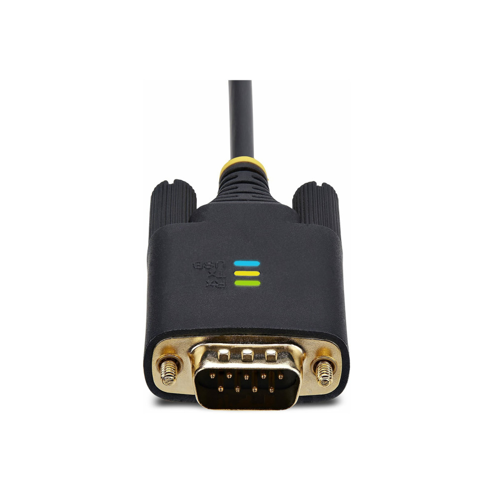 StarTech 2P6FFC-USB-SERIAL 13FT (4M) 2-PORT USB TO SERIAL ADAPTER CABLE, INTERCHANGEABLE DB9 SCREWS/NUTS - Image 2