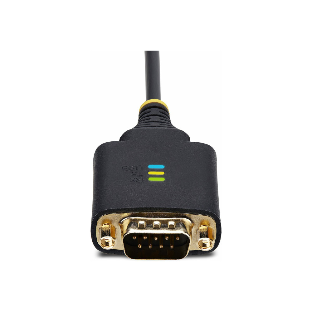 StarTech 2P6FFC-USB-SERIAL 13FT (4M) 2-PORT USB TO SERIAL ADAPTER CABLE, INTERCHANGEABLE DB9 SCREWS/NUTS - Image 4