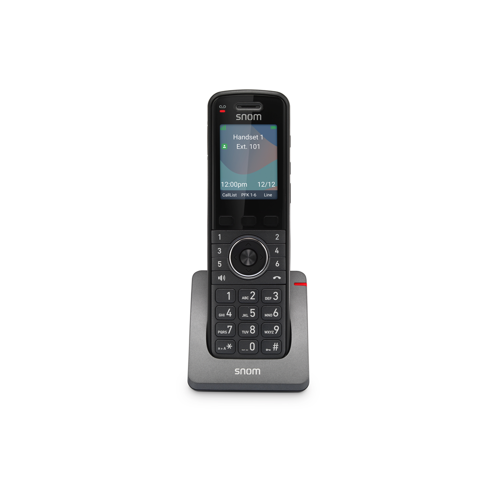 Snom M55 EU M55 DECT Handset, Bluetooth, HD Audio Quality, Long Standby time, Backlit Keys, Advanced Audio Quality, For PSU Use IPS-4661-AU - Image 1