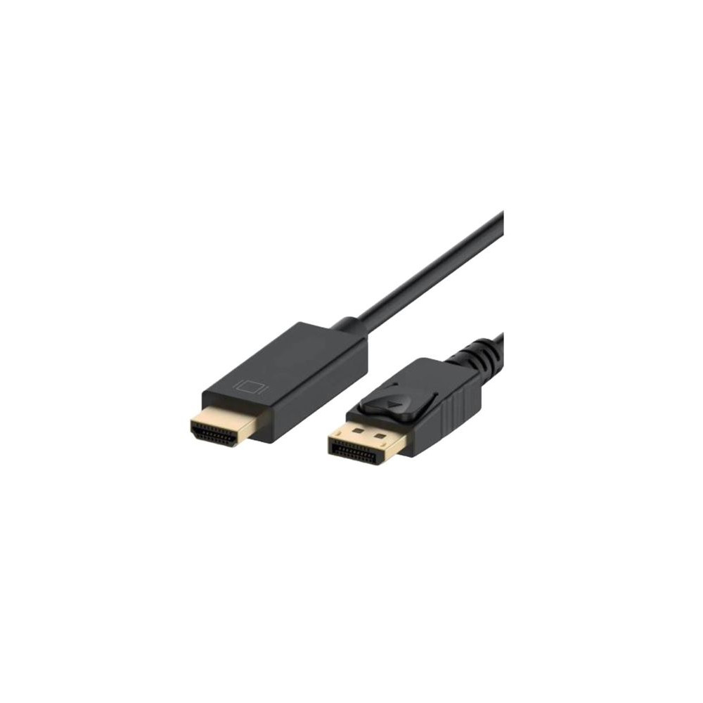 Astrotek AT-DPHDMI-1 DisplayPort DP to HDMI Adapter Converter Cable 1m - Male to Male 1080P Gold-Plated for PC/Laptop to HDTVs Projectors Displays 20P M - 19P AM - Image 1