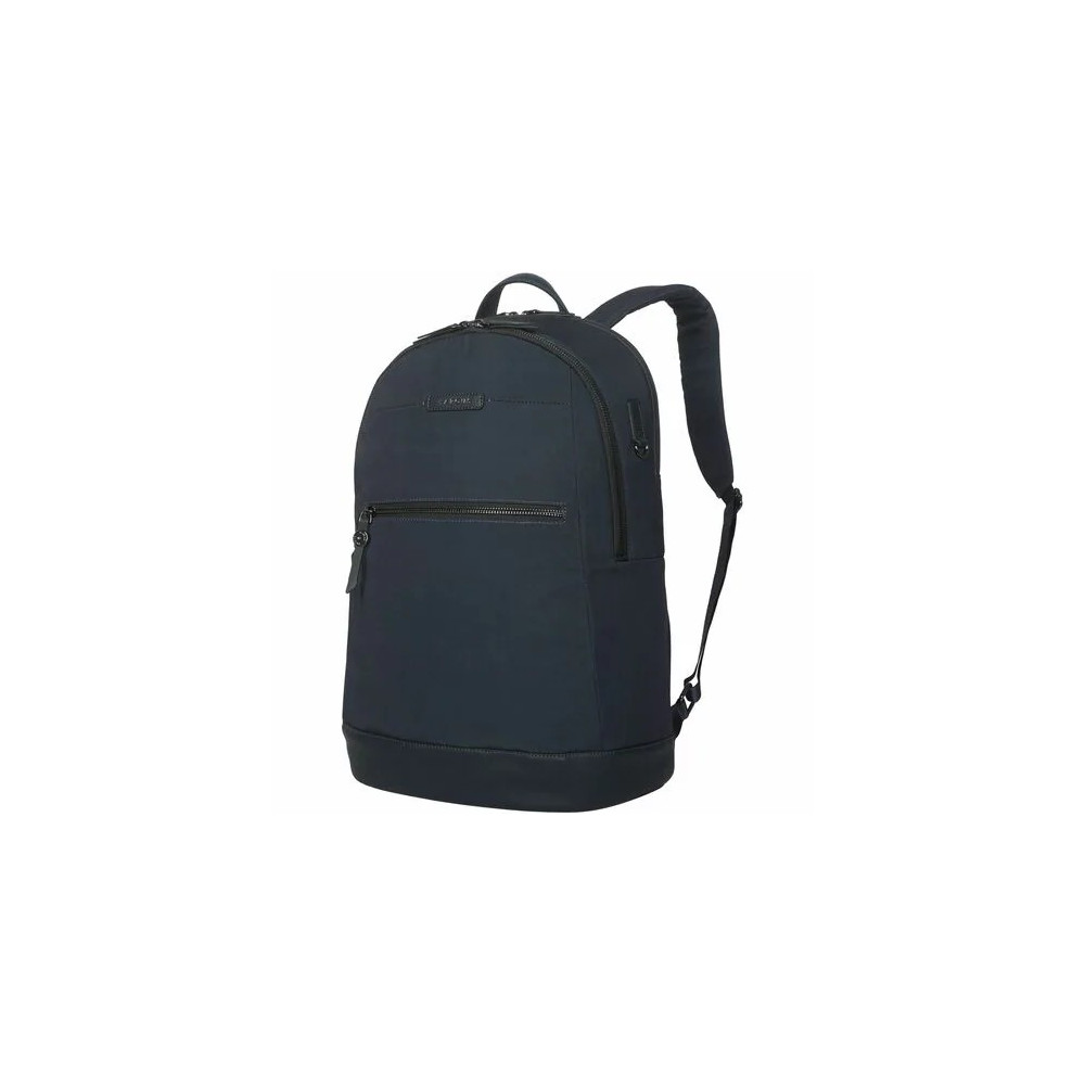 Targus TBB65002GL Avila Carrying Case (Backpack) for 38.1 cm (15") to 40.6 cm (16") Notebook - Midnight Blue - Water Resistant, Weather Resistant - Vegan Leather, Fabric, Plastic Body - Shoulder Strap, Handle, Trolley Strap - 1181.1 mm Height x  - Image 2