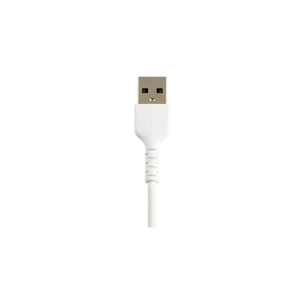 StarTech RUSBLTMM15CMW 15cm (6 inch) Durable White USB-A to Lightning Cable - Heavy Duty Rugged Aramid Fiber USB Type A to Lightning Charger/Sync Power Cord - Apple MFi Certified iPad/iPhone 12 - Image 5