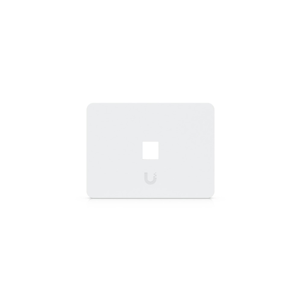 Ubiquiti UACC-WP-KEYSTONE-H-1P Universal Paintable Keystone Wall Plate, 4-Pack, Universal Keystone Wall Plate, Paintable Cover For Clean, Customizable Finish. - Image 1