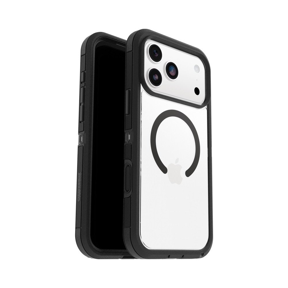 Otterbox 77-98516 Defender Pro XT MagSafe Apple iPhone 17 Pro (6.3') Case Dark Side (Clear/Black) - , DROP+ 7X Military Standard, 7 Years Warranty - Image 1