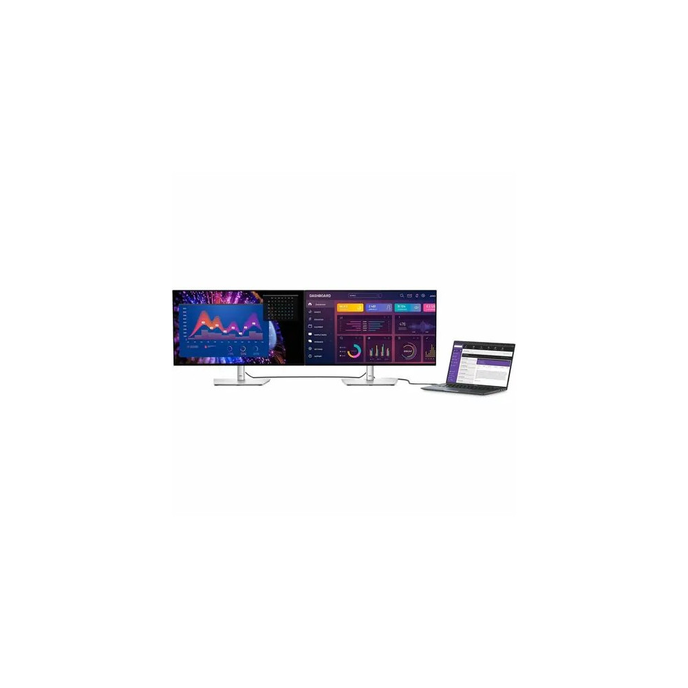 Dell U2724DE U-SERIES 27" (16:9) QHD, IPS LED,HDMI,DP,USB-C(2),USB (4),H/ADJ, PIVOT, KVM, LAN,3YR