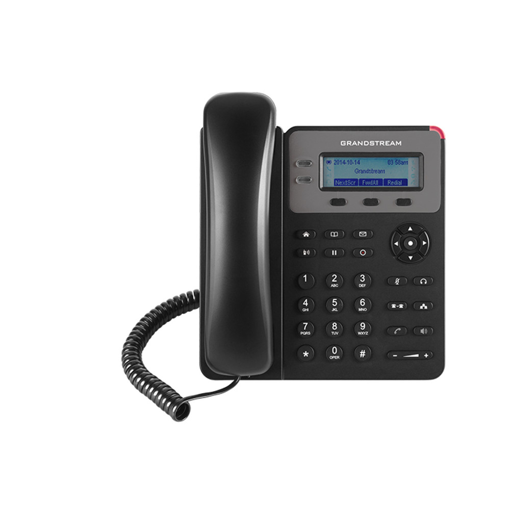 Grandstream GXP1615 1 Line IP Phone, 1 SIP Account, 132x48 Colour LCD Screen, HD Audio, Powerable Via PoE - Image 1