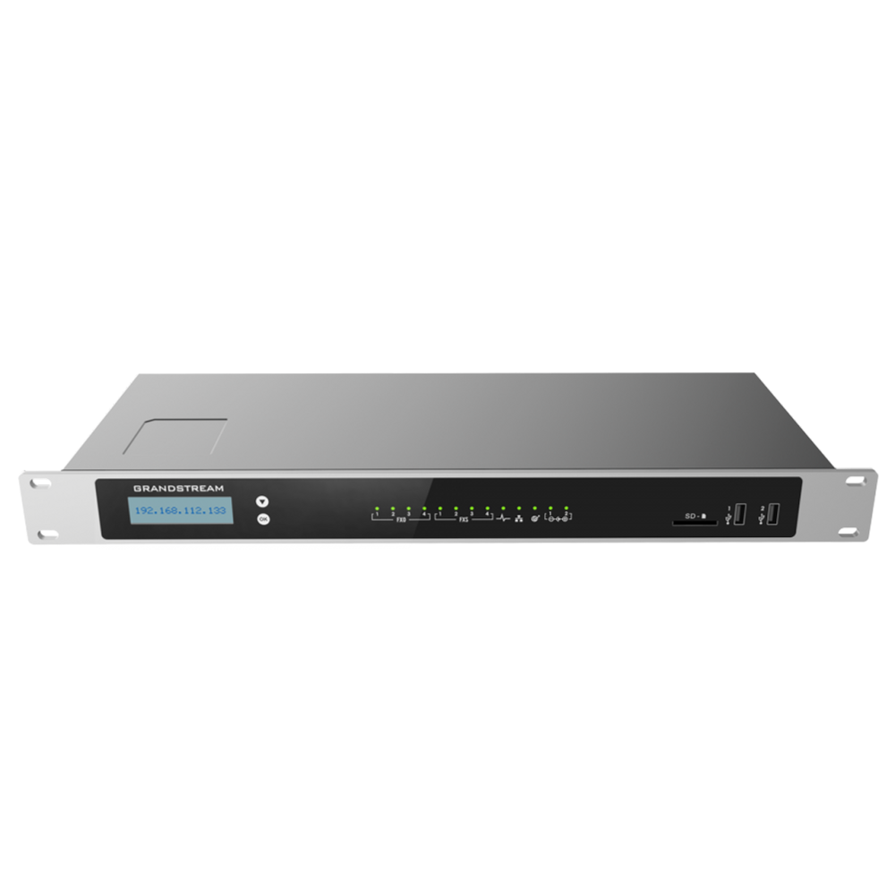 Grandstream UCM6304 IP PBX Supporting 4x FXO, 4x FXS Ports, 1000 Users, Supports Full-Band Opus Voice Codec, H.264/H.263/ H.263+/H.265/VP8 Video Code - Image 1