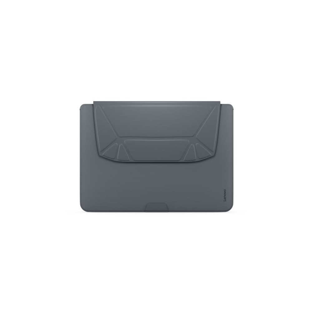 Lenovo 4X41R83942 Origami 35.6 cm (14') Sleeve case Grey PE bag+belly band Snug fit 14' Notebook Origami-fold design Sustainable RPET inner materials - Image 1
