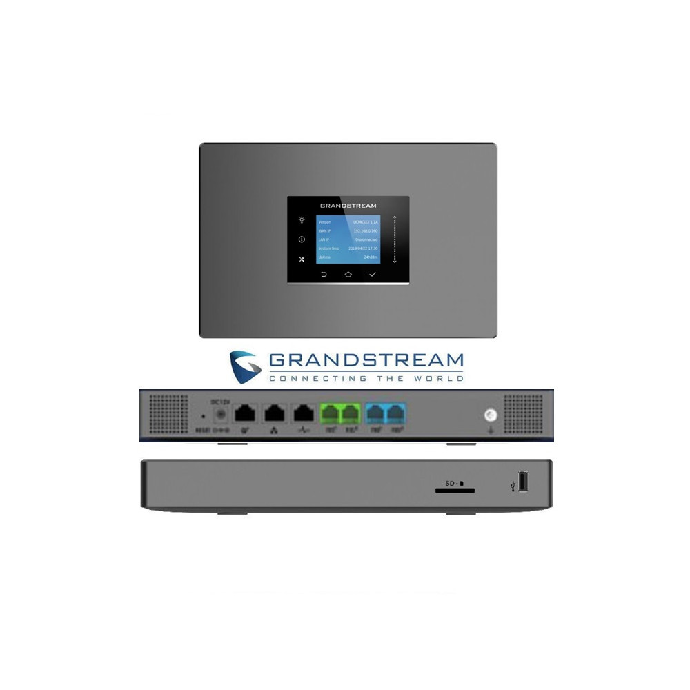 Grandstream UCM6302 IP PBX Supporting 2x FXO, 2x FXS Ports, 1000 Users, H.264/H.263/ H.263+/H.265/VP8 Video Codec - Image 1