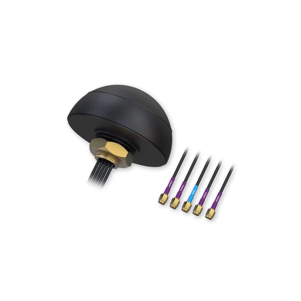 Teltonika PR1KCL28 Combo Quad Mobile/GNSS Roof SMA Antenna - Image 1