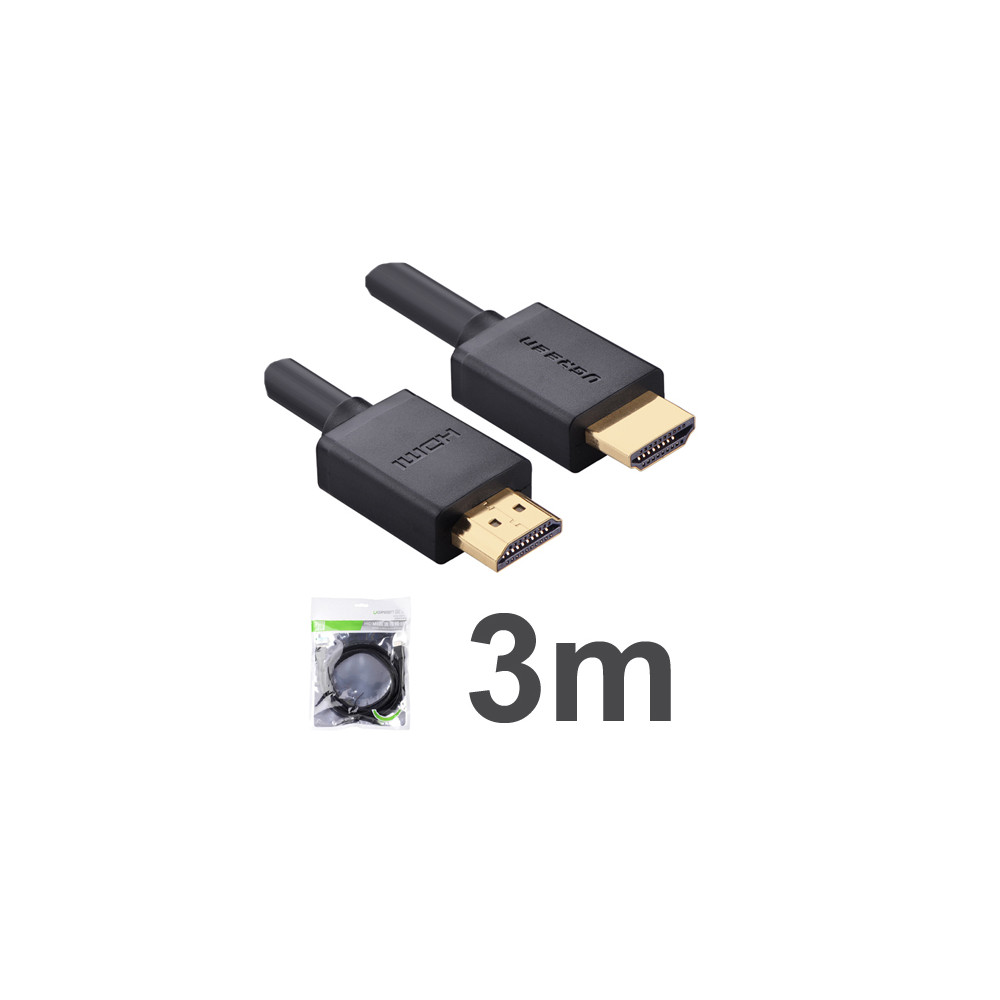 UGREEN 6957303811083 10108 HDMI cable V2.0 3M Supports 3D, 4K, Full HD, HDCP, Ethernet - Image 1