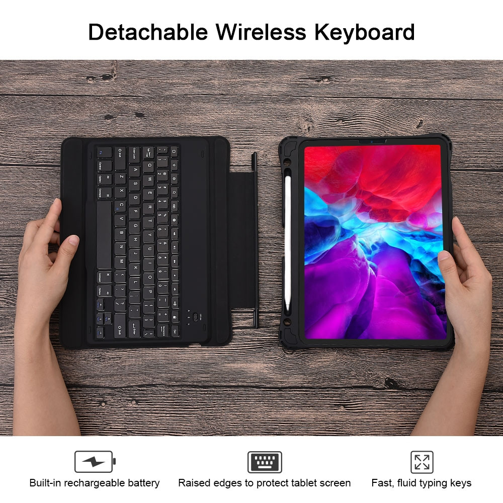 Choetech 6971824976373 BH-010 Wireless Keyboard for iPad Pro 12.9"(2020 & 2018) - Image 4