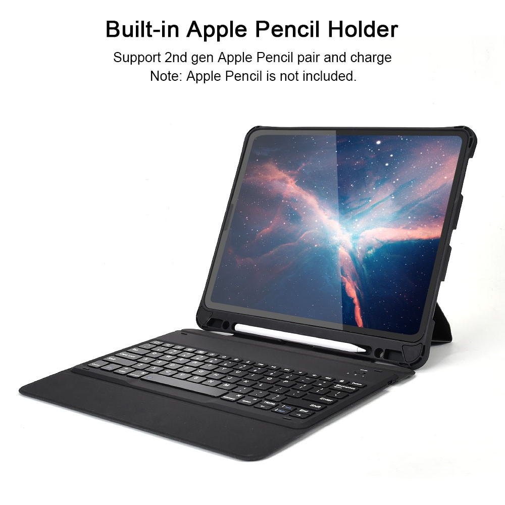Choetech 6971824976373 BH-010 Wireless Keyboard for iPad Pro 12.9"(2020 & 2018) - Image 5