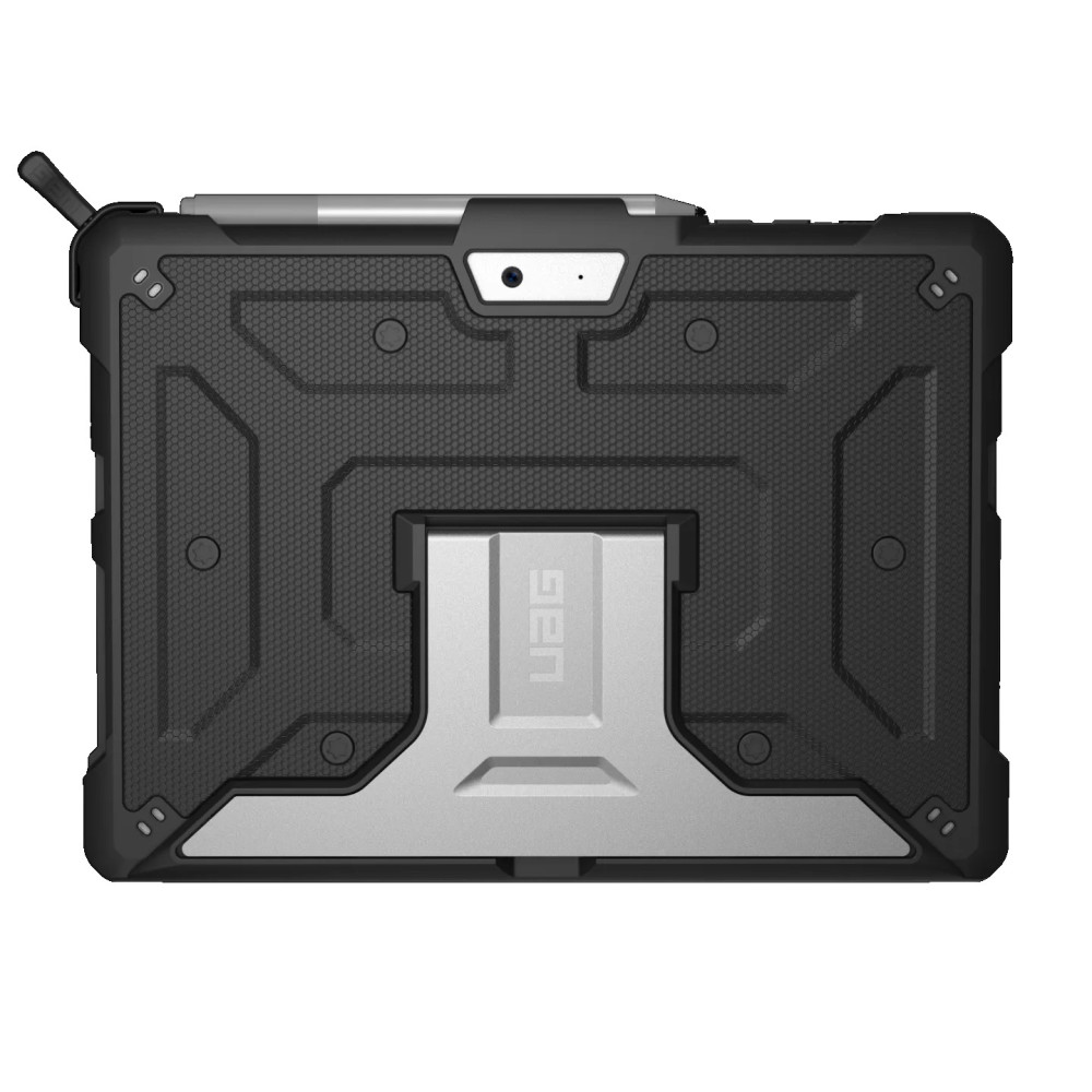 UAG 321076114040 Metropolis Microsoft Surface Go (4th/ 3rd/ 2nd) Rugged Case - Black, DROP+ Military Standard, 1 Year Warranty - Image 1