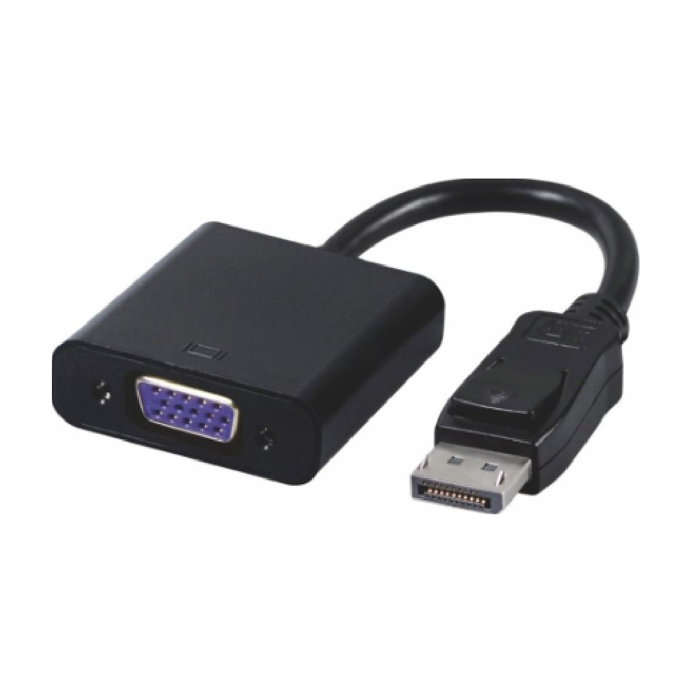 Astrotek AT-DPVGA-CABLE DisplayPort DP to VGA Adapter Converter Cable 20cm Male to Female for Desktop Computer Laptop PC Monitor Projector HDTV Chromebook Xbox - Image 1