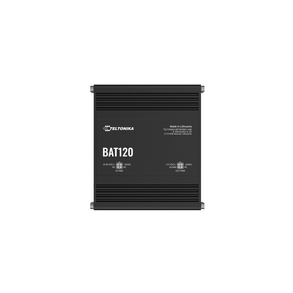 Teltonika BAT120000300 Uninterruptable Power Supplies, Two 4-pin DC ports Power Supply, DIN rail and surface mounting options - 6hrs Runtime at Full Load - Image 1