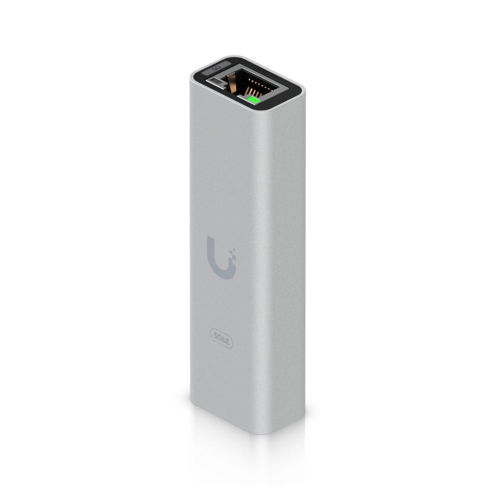Ubiquiti UACC-ADAPTER-RJ45-USBC-5GE 5GbE Ethernet Adapter, Plug-and-play, Ethernet Adapter with USB-C for Seamless 5GbE Network Connectivity. - Image 1